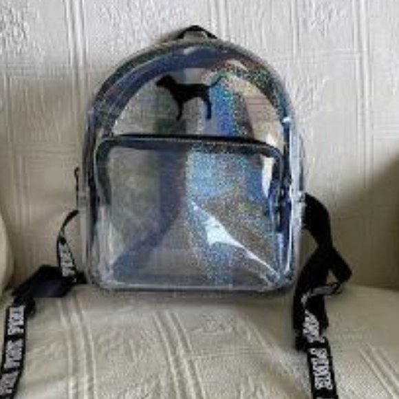 PINK Victoria's Secret Bags Victorias Secret Pink Clear Plastic